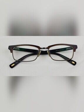 Jeff Banks Mens Brown Richmond Full Rim Eyeglasses - 52-18-140 - FRAMES ONLY